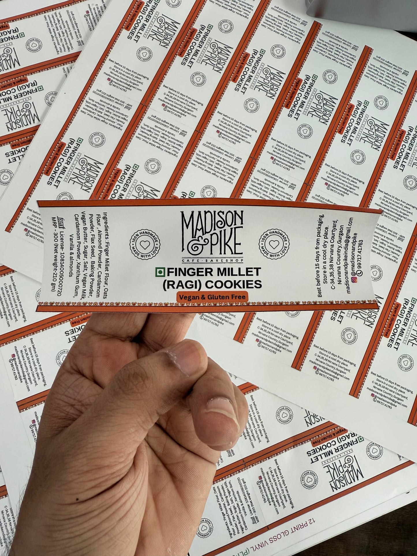 Vinyl Non Tear & Water Resistant Stickers