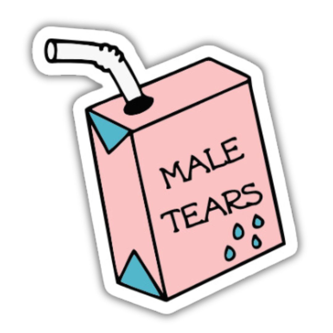 Male Tears Sticker