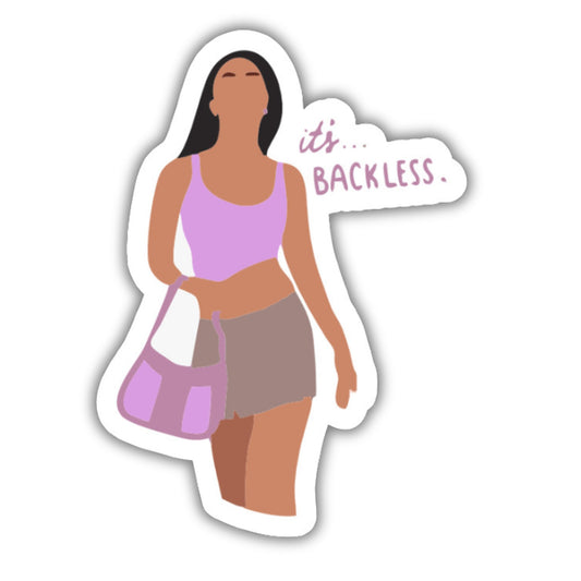 IT'S BACKLESS