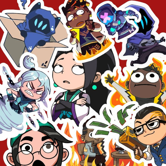 Valorant stickers pack [20 Sticker pack]