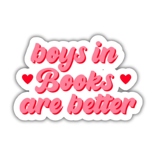 Boys in Books are better