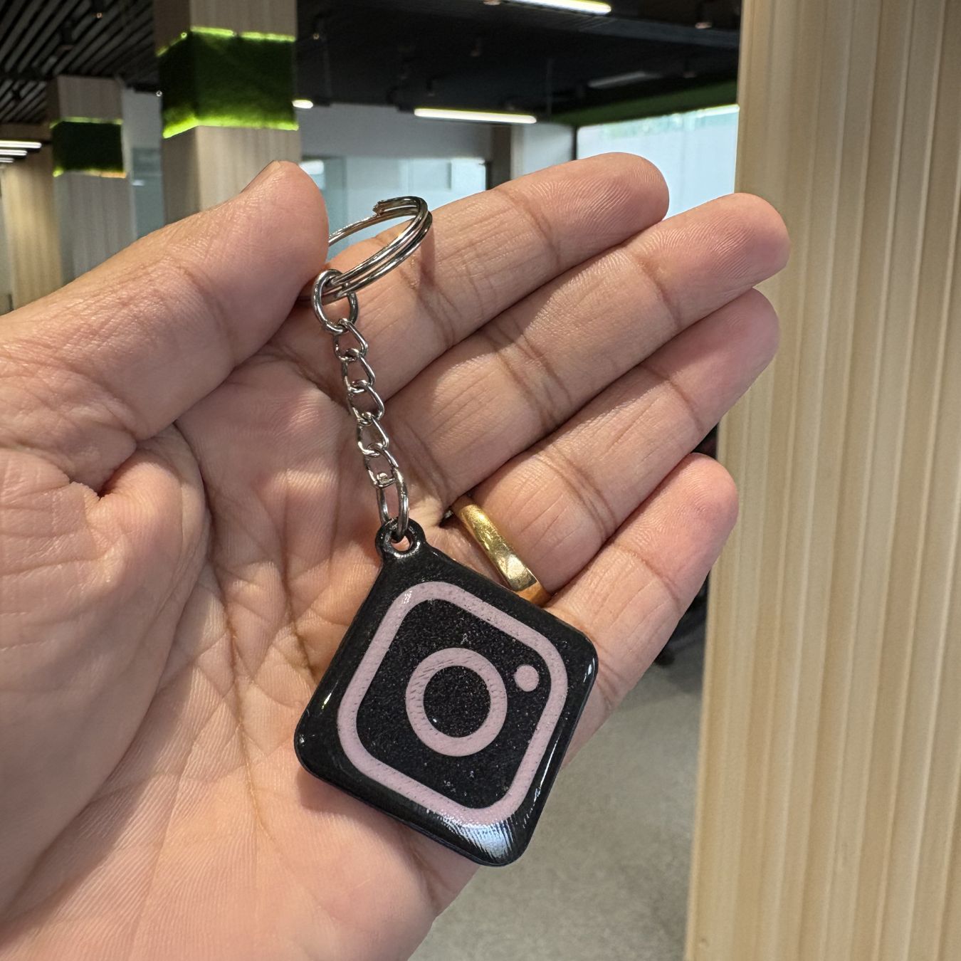 Instagram - Nfc Keychain