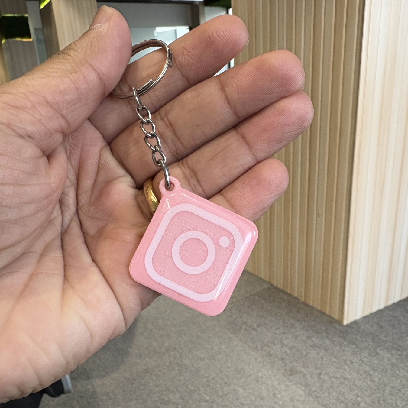 Instagram - Nfc Keychain