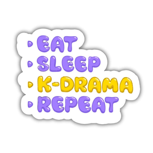 Eat,Sleep,K-drama,Sleep