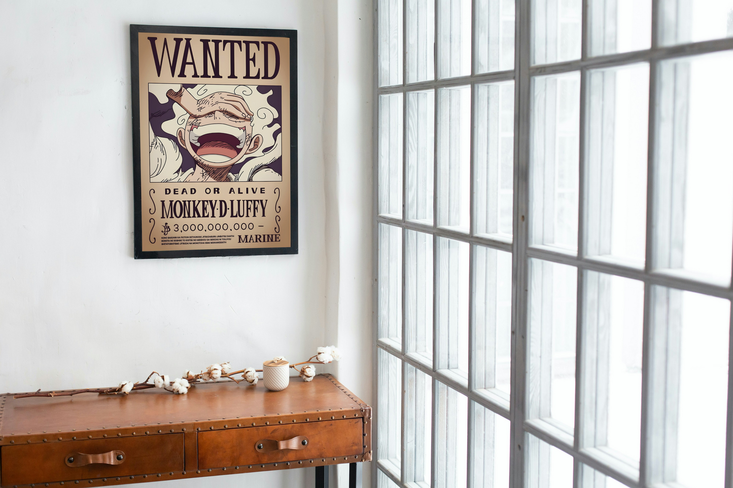Monkey D Luffy Wanted poster