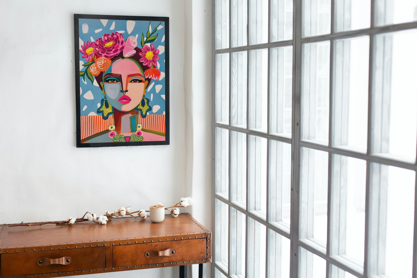 Abstract Painting poster