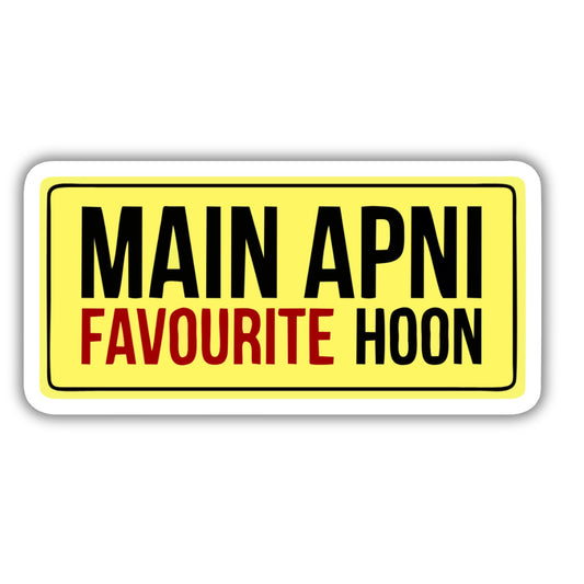 Main apni favourite hoon