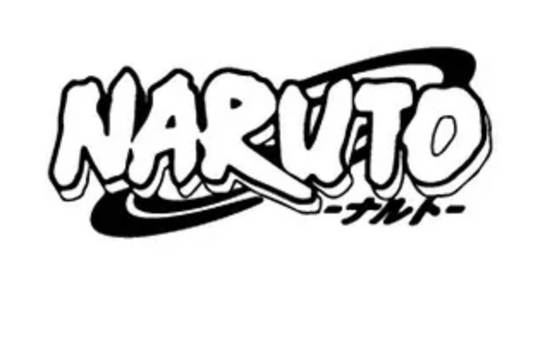 Naruto logo sticker