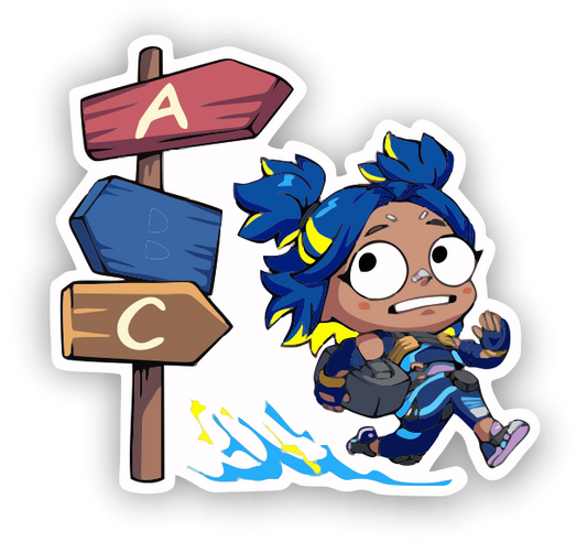 Neon - valorant sticker