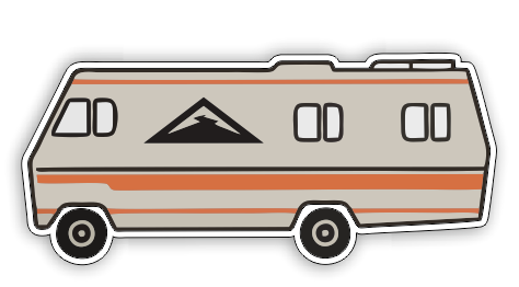 caravan sticker