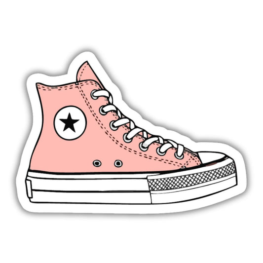 Pink sneaker