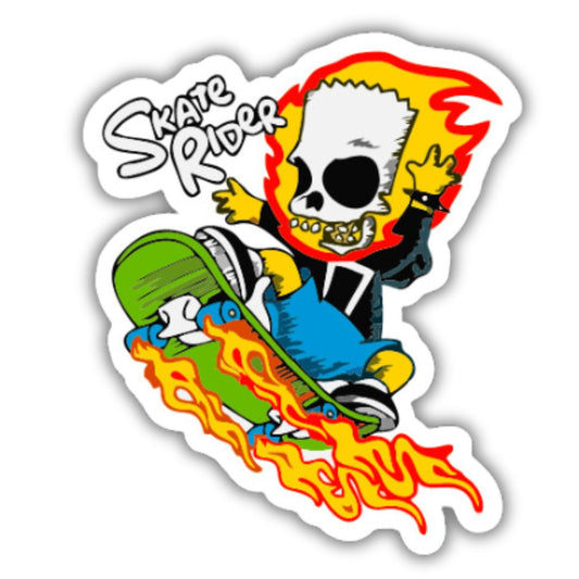 Skate Rider  Sticker