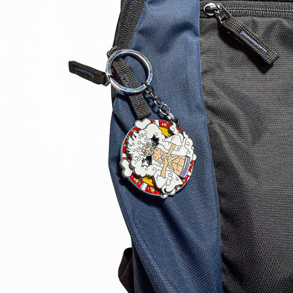 Luffy Metal Rotation Keychains