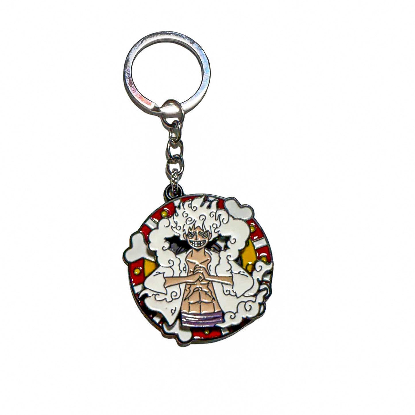 Luffy Metal Rotation Keychains