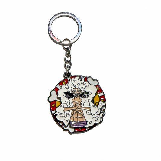 Luffy Metal Rotation Keychains