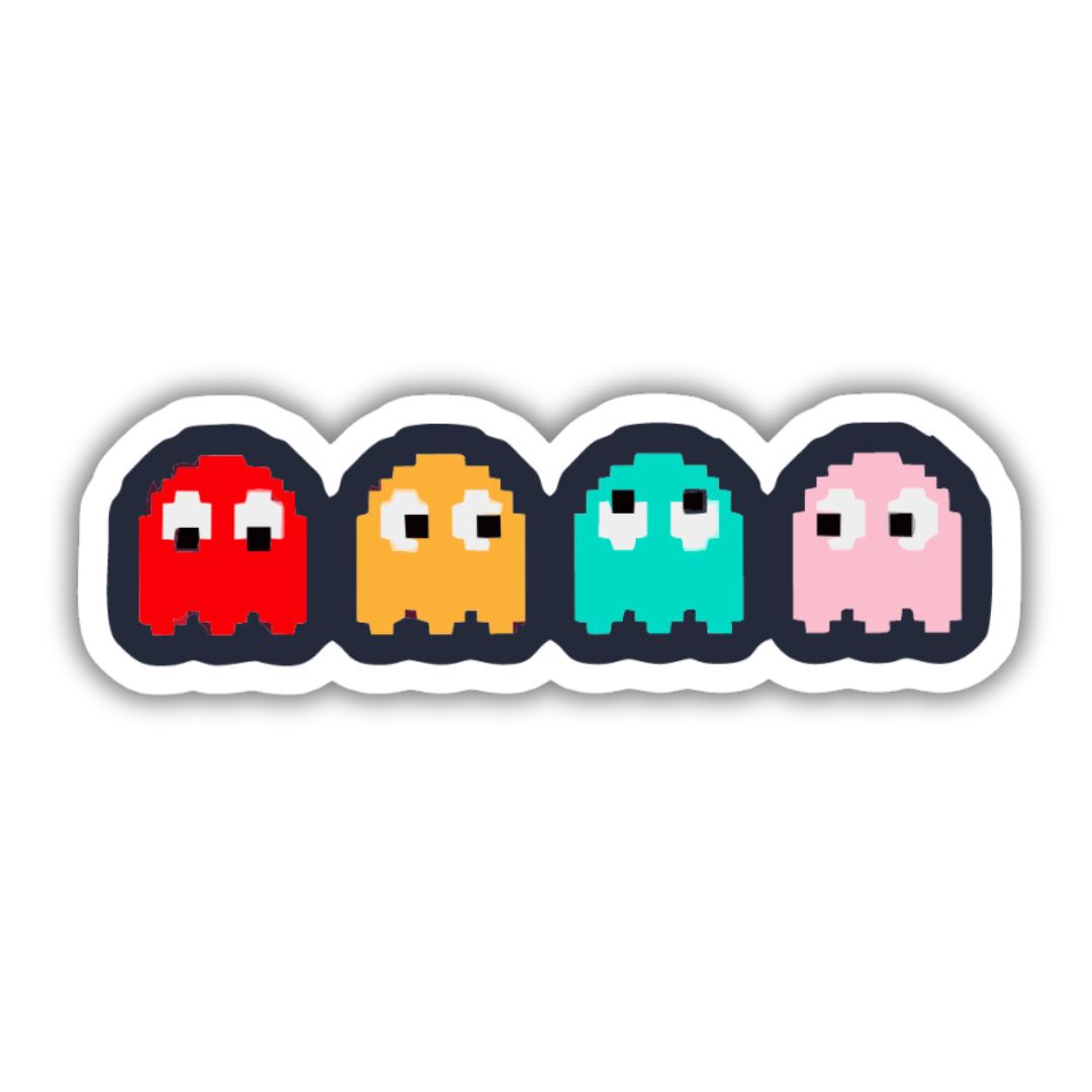 Pac Man Sticker
