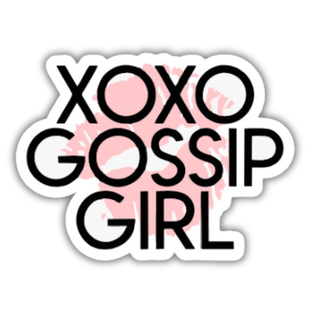 XOXO Gossip girl sticker