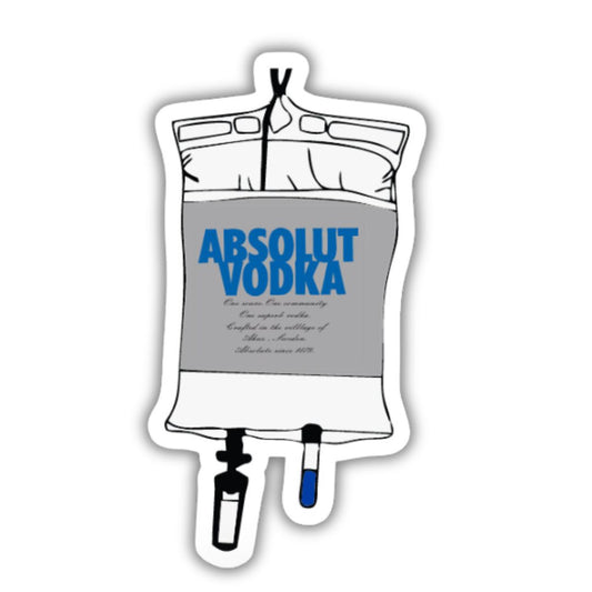 Absolute vodka Sticker