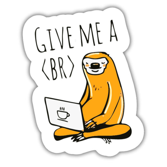 Give me a <br> Sticker