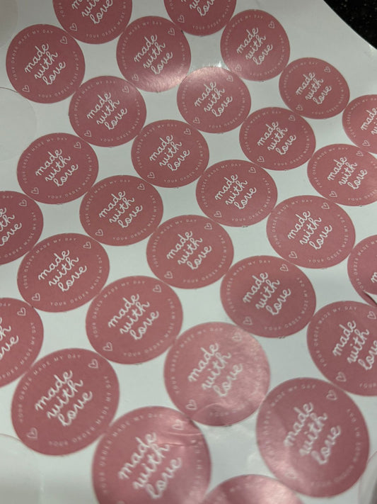 Economical stickers