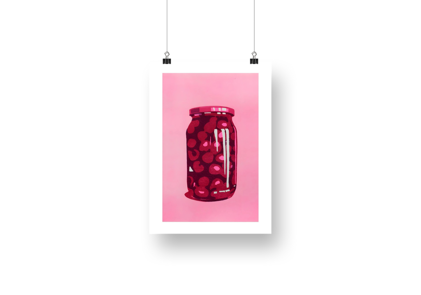 Pink Jar Poster