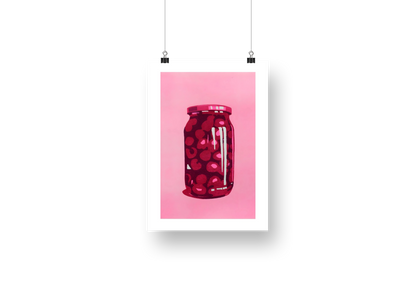 Pink Jar Poster