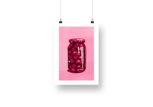 Pink Jar Poster