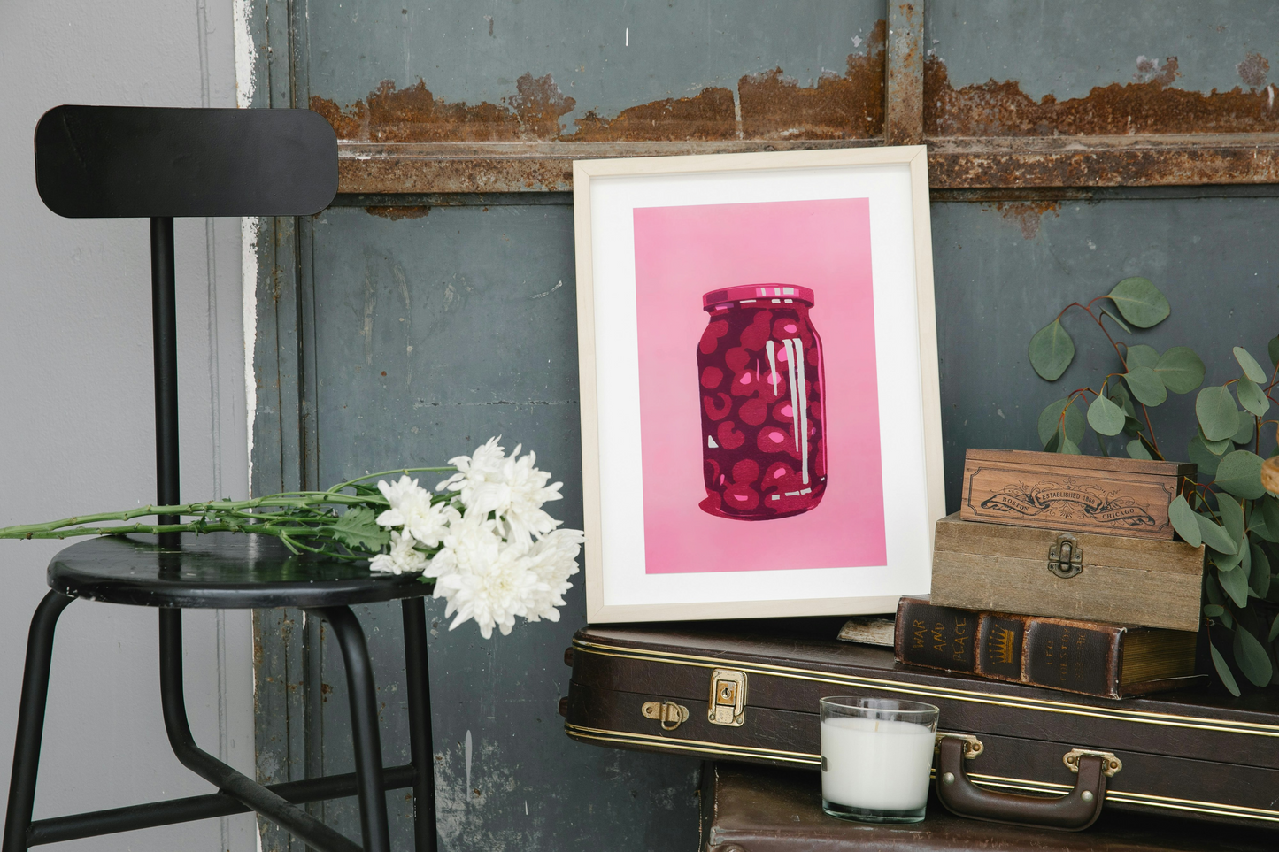 Pink Jar Poster